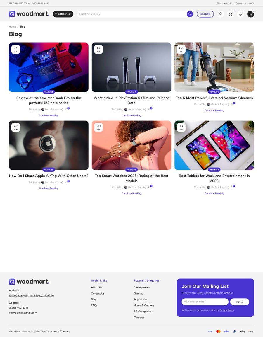 Electronics 3 Blog page
