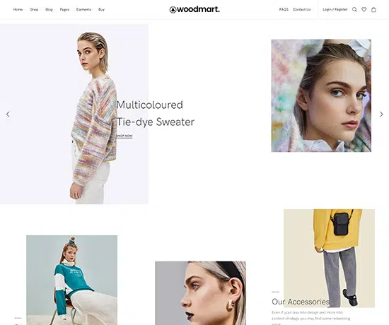 Fashion Minimalism prebuilt website preview