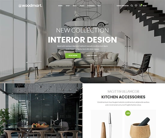 Lookbook prebuilt website preview