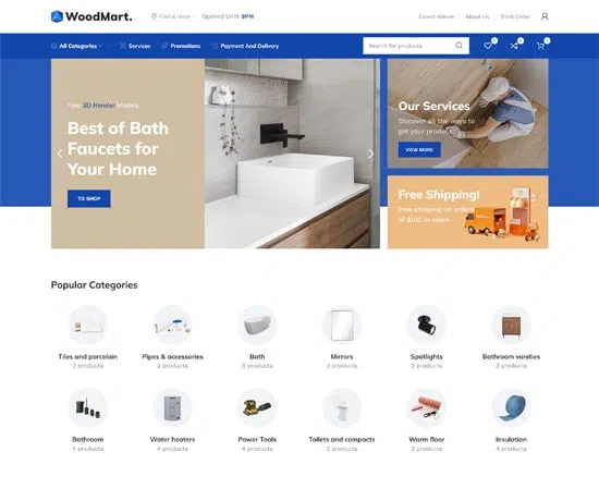 Megamarket prebuilt website preview