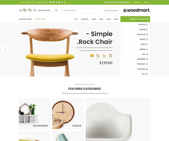 RTL prebuilt website preview