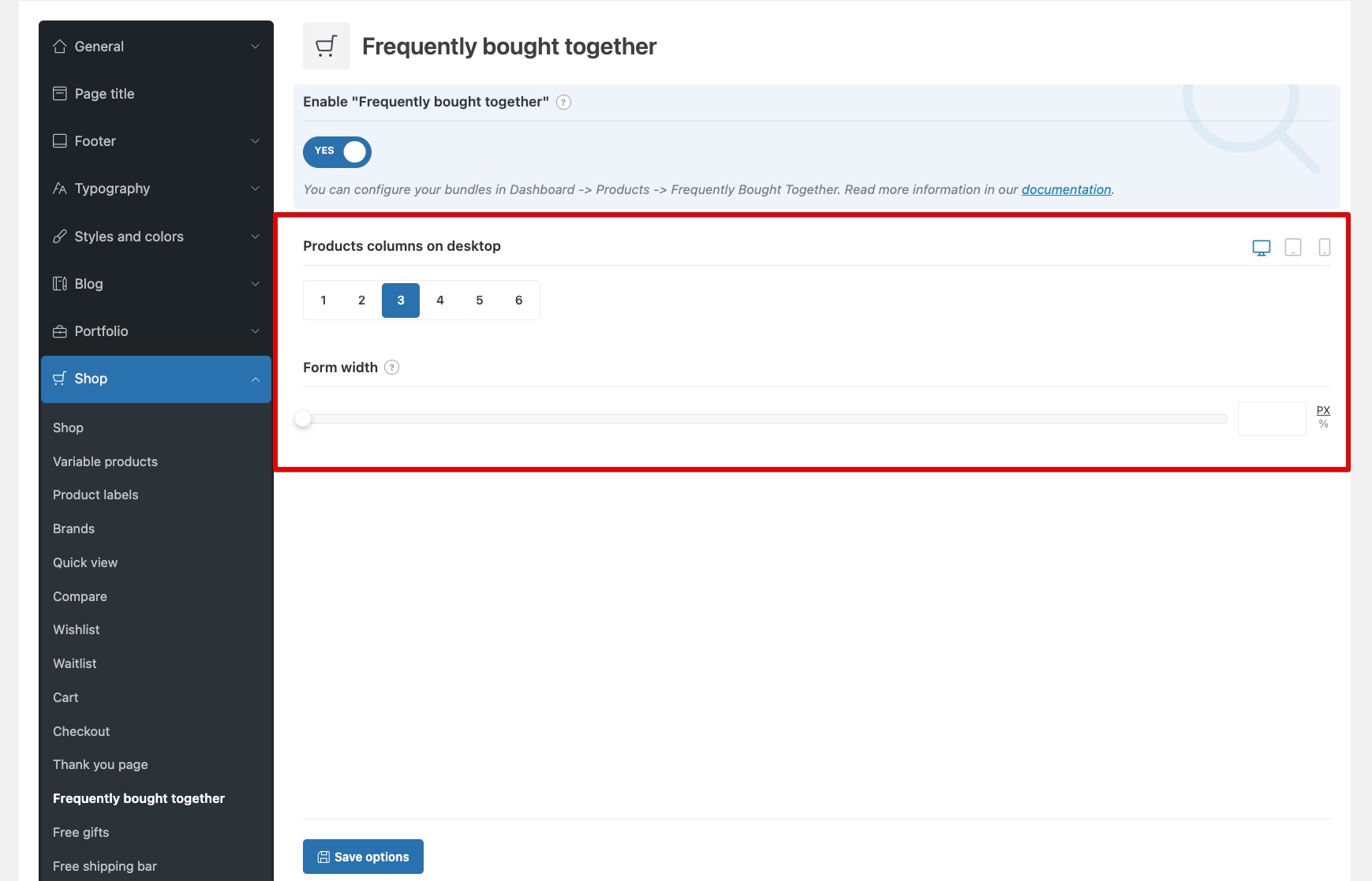 Theme Settings image 2